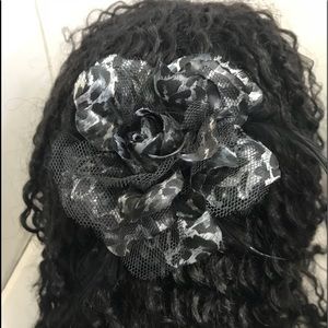 Ladies Animal Print Hair Accessory with Clip/Hold